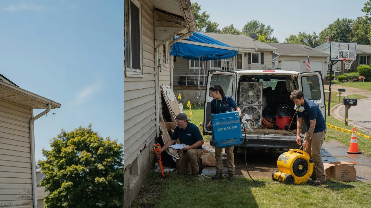 Ceiling Leak Cleanup in Conrath, WI near me